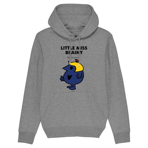 Little Miss Brainy Organic Hoodie