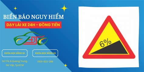 Biển báo nguy hiểm là gì ? Nhóm các loại biển báo ngu hiểm