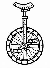 Unicycle Coloring Pages Printable For Free Download sketch template