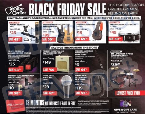 Guitar Center's Black Friday 2018 Sale & Deals - Blacker Friday