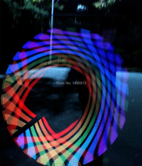 50 Pixel poi,led poi, 2 sticks.high brightness full color LED poi,31cm, 34 pictures programmable ...