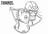 Thanos With Infinity Gauntlet coloring Page In 2022  Lego sketch template