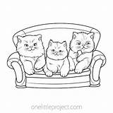 Cat Coloring Pages  Free Printable Kitten Sheets sketch template