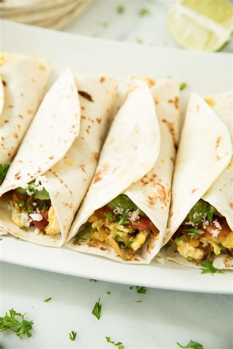 Mexican Breakfast Tacos are the best way to start the day! | Receita