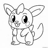 Legendary Chibi Pokemon Coloring Page 68884 54516 sketch template