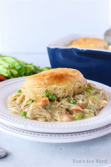 Chicken and Biscuits Casserole - Num's the Word