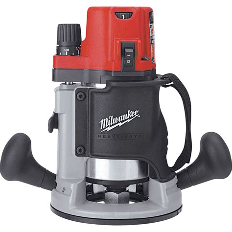 FREE SHIPPING — Milwaukee 2 1/4 HP Router — Electronic Variable Speed BodyGrip, Model# 5616-20 ...