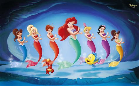 HD wallpaper: The seven sea fairy, Disney | Wallpaper Flare