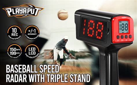 Shop Cutting-Edge Baseball Radar Gun To Elevate Your Game – PlayaPut Baseball Radar Gun