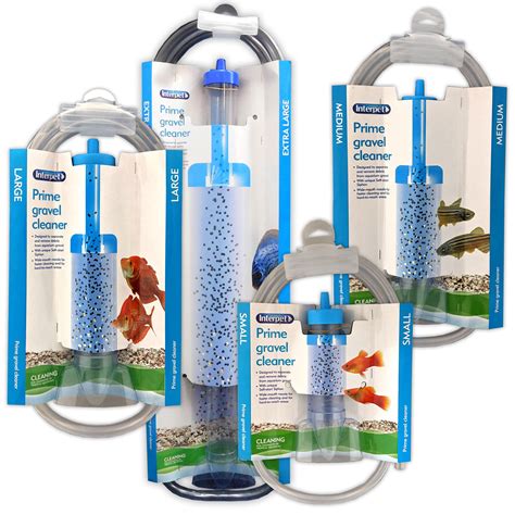 INTERPET PRIME GRAVEL CLEANER FISH TANK AQUARIUM SELF START SYPHON ...