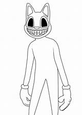 Cartoon Cat To Print Coloring Page  Free Printable Pages For Kids sketch template