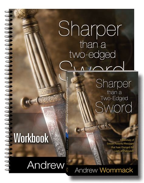 Sharper Than A Two-Edged Sword Workbook-Includes Paperback Book - Andrew Wommack Ministries