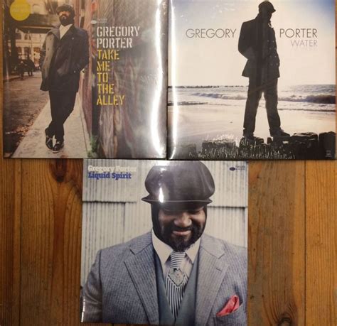 Three albums of Gregory Porter || Coloured vinyl || Limited - Catawiki