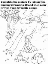 Fun Printables For Kids Free Coloring Page  Home sketch template