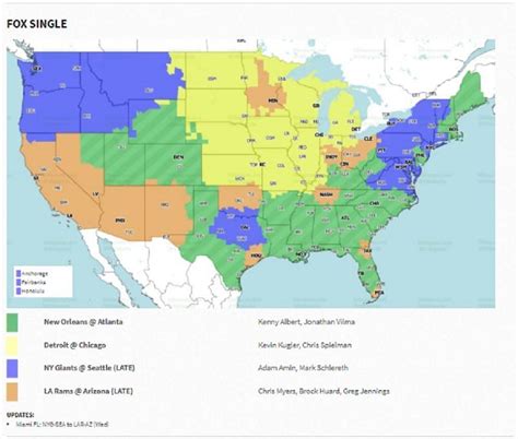 Nfl Tv Coverage Map Week 13 2024 - Gabey Shelia