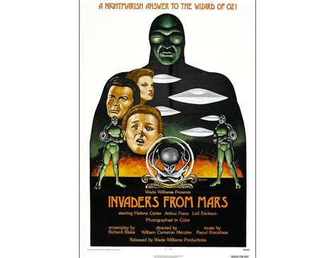 Invaders From Mars Movie Poster Print 1953 Science Fiction One Sheet ...