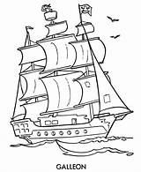 Simple Pirate Ship Coloring Page  Hannah Thomas Pages sketch template