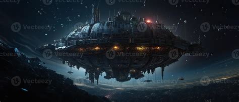 Futuristic sciFi huge battle spaceships. Futuristic sciFi huge battle ...