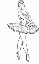Ballerina Coloring Pages  sketch template