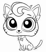 Littlest Pet Shop Cat coloring Page  Download Print Or Color Online sketch template
