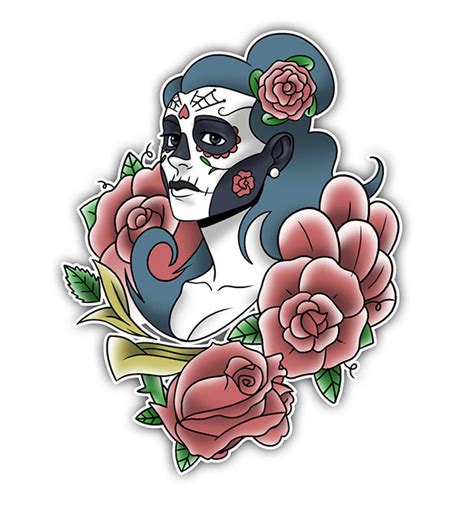 Catrina Tattoo Design :: Behance