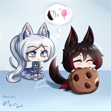 RWBY - Chibi Weiss n' Ruby~ Fluffy? by HOSEN-HOSEN-HOCEN on DeviantArt