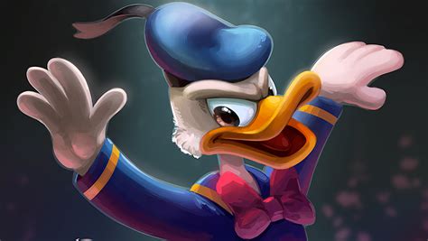 1360x768 Donald Duck 4k Laptop HD ,HD 4k Wallpapers,Images,Backgrounds ...