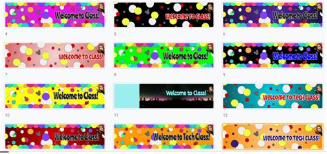 Use these Google Classroom Banners or Create Your Own with this Free Template | Classroom banner ...