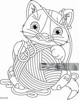 Yarn Coloring Pages sketch template