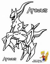 Legendary pokemon coloring Pages Arceus 550342 sketch template