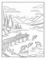 115  Lake Coloring Pages For Kids & Adults Free Printable PDFs sketch template