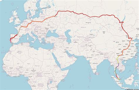 World's longest train journey takes 21 days from Portugal to Singapore - Life