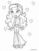 Free Printable Bratz Coloring Pages For Kids sketch template