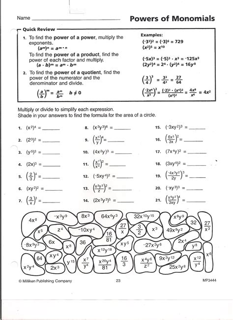 worksheet. Dividing Monomials Worksheet. Grass Fedjp Worksheet Study Site