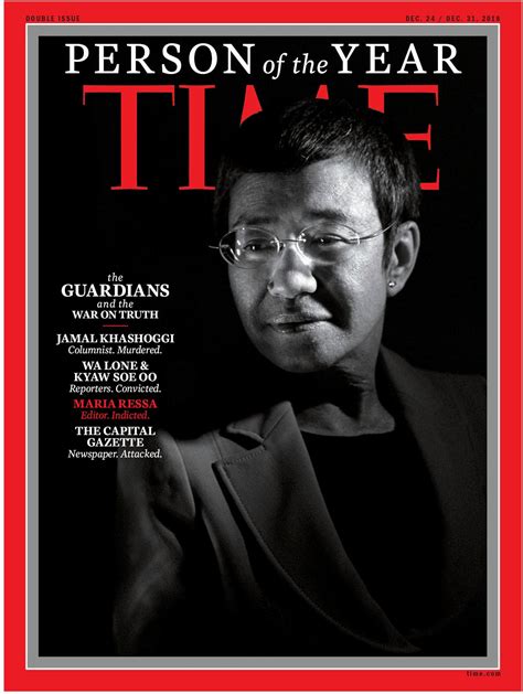 Time Magazine Person Of The Year 2018: The Guardians, Four Covers ...