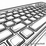 Keyboard Coloring Pages  Free & Printable sketch template