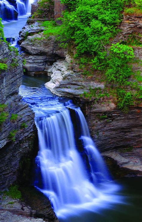Triphammer Falls On Fall Creek Cornell Campus 29A