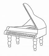 Basic Piano coloring page  Download Print Or Color Online For Free sketch template