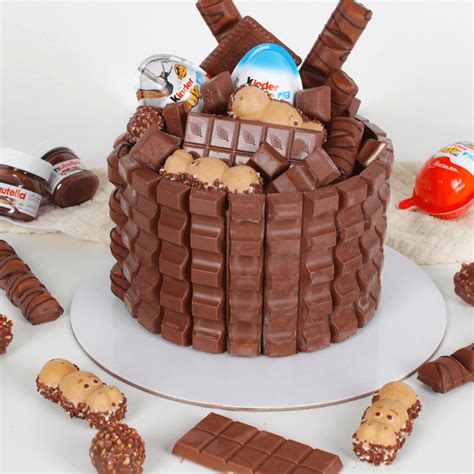 Delicious Kinder Chocolate 01 Cake | Irresistible Treats