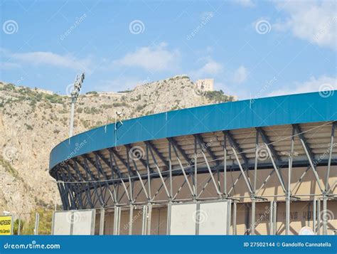 Football Stadium in Palermo Stock Photo - Image of exterior, national: 27502144