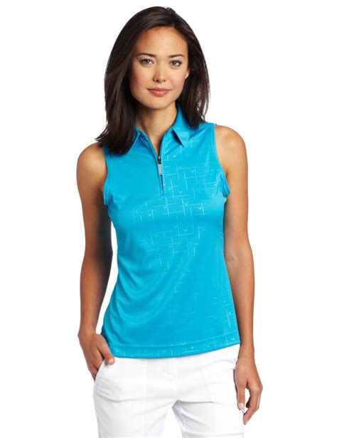 Callaway Womens Sleeveless Core Golf Polo Shirts