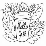 Coffee Cup Coloring Pages sketch template