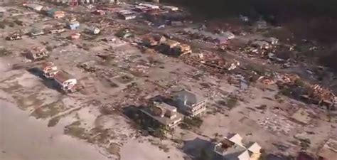 Before-and-After Footage Shows Mexico Beach After Hurricane Michael