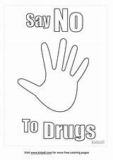 Free Say No To Drugs Coloring Page  Printables Kidadl sketch template