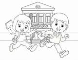 Mewarnai Belajar Kelas Nasional Tk Sketsa Pramuka Putih Pahlawan  sketch template