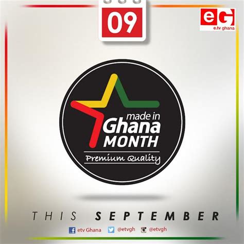 ETV Champions ‘Made In Ghana’ Agenda In September