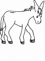 Free Printable Donkey Coloring Pages For Kids sketch template