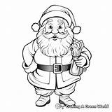 Santa Coloring Pages  Free & Printable sketch template