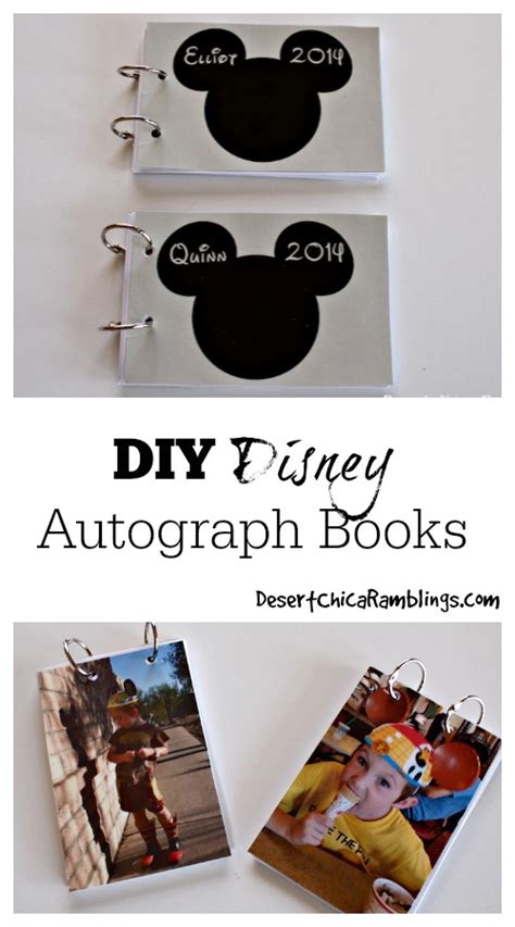 DIY Autograph Book | Desert Chica