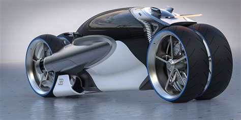 Bugatti Type 100M bike concept on Behance